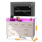 Storage Cabinet, Accent Cabinet with 2 Drawers and 2 Doors, Cabinet for Living Room, Hallway, Entryway
