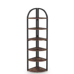 Floor Corner Shelf Space-Saving for Small Living Areas