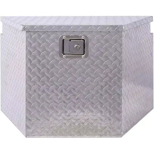 Acekool 29 Aluminum Truck Bed Tool Box, Heavy Duty Storage Organizer with Lock, Multi-Purpose Utility Trailer & RV Toolbox, 29x16.5x18.5