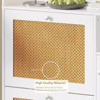 Rattan Shoe Cabinet with 3 Flip Drawers, Hidden Shoe Storage Cabinet, Wooden Narrow 4 Tier Shoe Organizer for Entryway Hallway Living Room