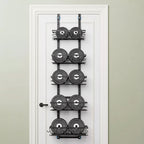 Over The Door Pantry Organizer, Pantry Organization and Storage, Easy to Install Spice Rack Shelves for Pantry, Kitchen, Bathroom and Cabinet Door