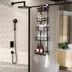 Over The Door Pantry Organizer, Pantry Organization and Storage, Easy to Install Spice Rack Shelves for Pantry, Kitchen, Bathroom and Cabinet Door