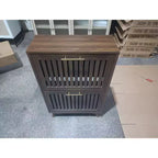 23.6in Modern Shoe Cabinet, Freestanding Shoe Organizer with 2 Flip Drawers, Shoe Storage Cabinet for Entryway, Living Room, Hallway, Walnut