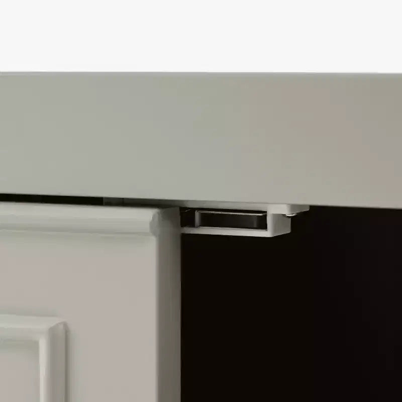 Bathroom Storage Cabinet Wooden Wall-Mounted Cabinets for Home, Small Space, Gray, 26*22*8in