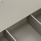 Bathroom Storage Cabinet Wooden Wall-Mounted Cabinets for Home, Small Space, Gray, 26*22*8in