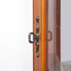 Lighted Corner Curio Cabinet with Tempered Glass Doors & Shelves - Elegant Display Storage for Living Room & Bedroom Decor