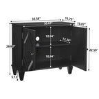 Shoe Cabinet, Shoe Storage with 2 Flip Drawers and Adjustable Shelves for 10 Pairs of Shoes, Shoe Organizer for Entryway, Hallway
