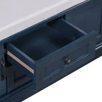 Storage Cabinet, Accent Cabinet with 2 Drawers and 2 Doors, Cabinet for Living Room, Hallway, Entryway