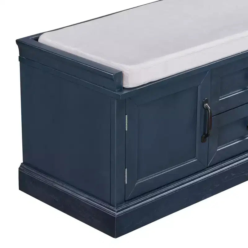 Storage Cabinet, Accent Cabinet with 2 Drawers and 2 Doors, Cabinet for Living Room, Hallway, Entryway
