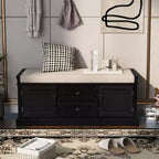 Storage Cabinet, Accent Cabinet with 2 Drawers and 2 Doors, Cabinet for Living Room, Hallway, Entryway