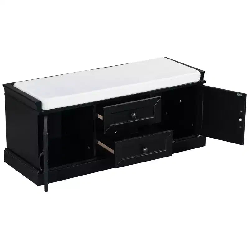 Storage Cabinet, Accent Cabinet with 2 Drawers and 2 Doors, Cabinet for Living Room, Hallway, Entryway