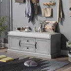 Storage Cabinet, Accent Cabinet with 2 Drawers and 2 Doors, Cabinet for Living Room, Hallway, Entryway