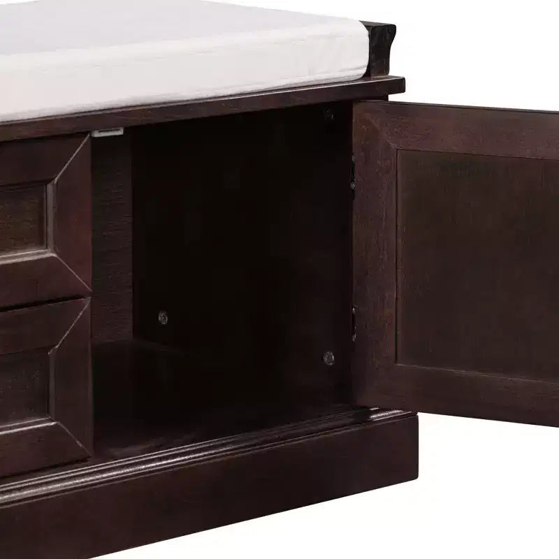 Storage Cabinet, Accent Cabinet with 2 Drawers and 2 Doors, Cabinet for Living Room, Hallway, Entryway