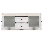Storage Cabinet, Accent Cabinet with 2 Drawers and 2 Doors, Cabinet for Living Room, Hallway, Entryway