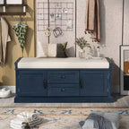 Storage Cabinet, Accent Cabinet with 2 Drawers and 2 Doors, Cabinet for Living Room, Hallway, Entryway