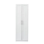 Modern Tall Cabinet, Freestanding Pantry Cabinet with 2 Doors and 4 Shelves, Storage Cabinet for Living Room, Dining Room, Kitchen