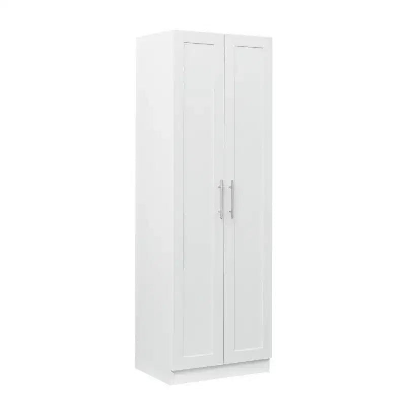 Modern Tall Cabinet, Freestanding Pantry Cabinet with 2 Doors and 4 Shelves, Storage Cabinet for Living Room, Dining Room, Kitchen