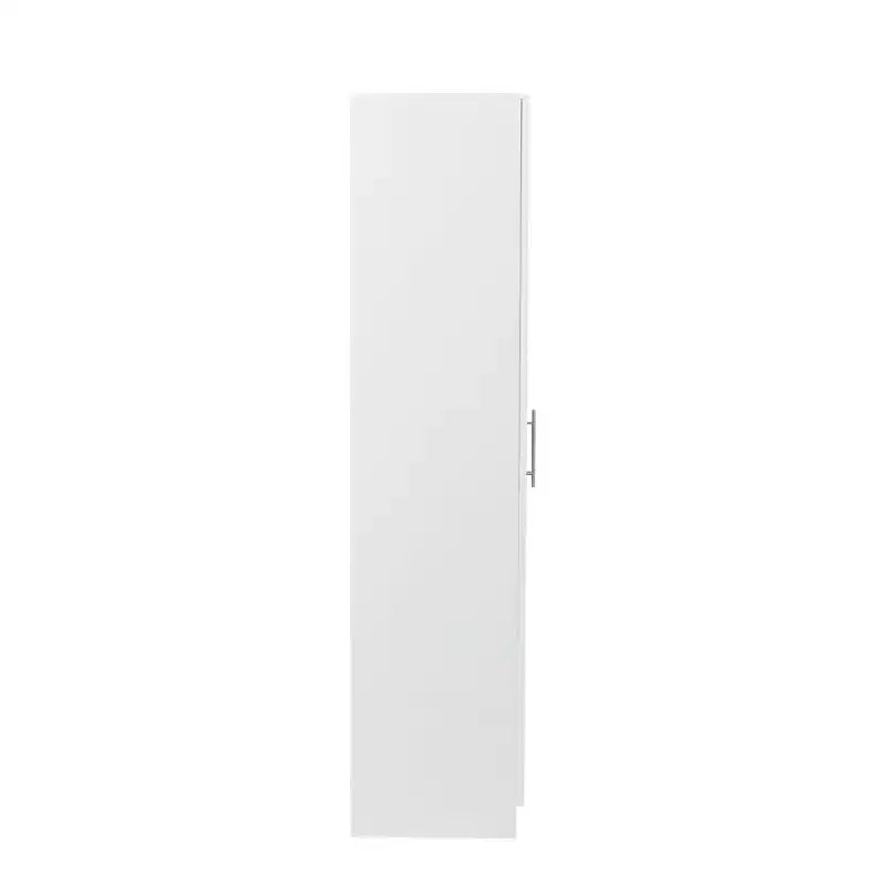 Modern Tall Cabinet, Freestanding Pantry Cabinet with 2 Doors and 4 Shelves, Storage Cabinet for Living Room, Dining Room, Kitchen