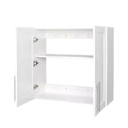 Silvain Modern 31.5'' Stackable Wall Mounted Storage Cabinet with 2 Doors and 1 Adjustable Shelf