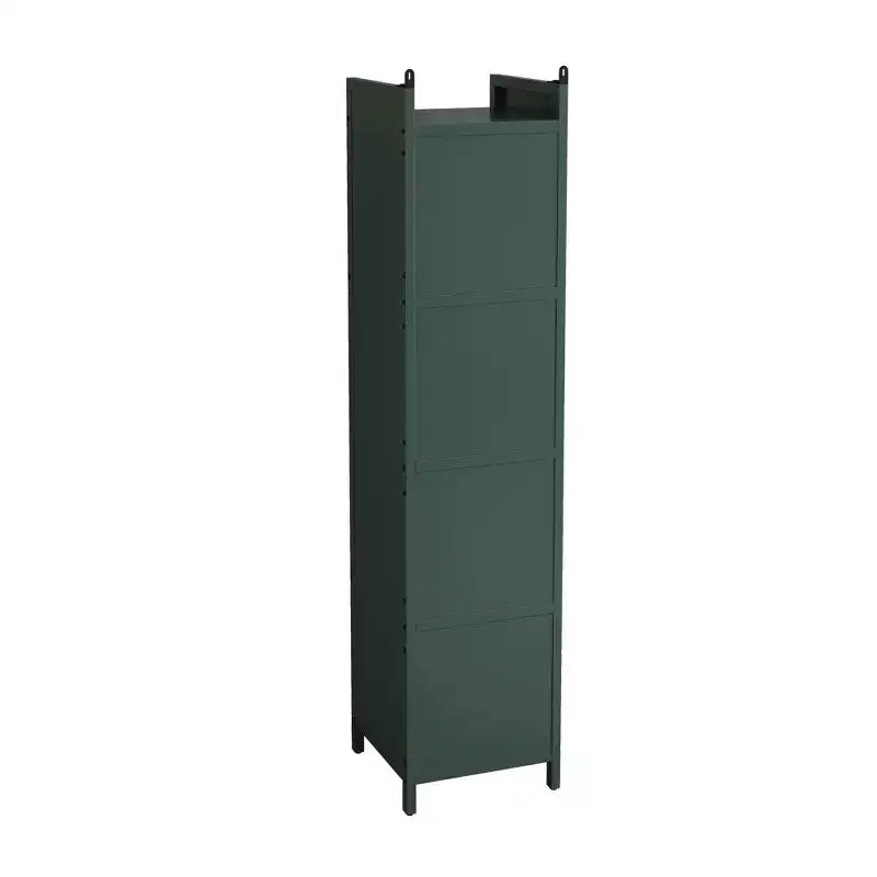 Maurice 13.78'' Contemporary Tempered Glass Door Cabinet