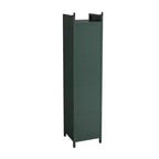 Maurice 13.78'' Contemporary Tempered Glass Door Cabinet