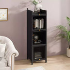 Maurice 13.78'' Contemporary Tempered Glass Door Cabinet