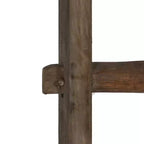 Decorative Vertical Ladder with Towel Rack Design for Blankets - Slim Storage Stand with Hooks for Bedroom or Living Room