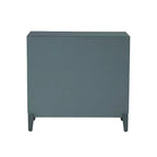 2 Doors Jaylan Diamond Cabinet Blue