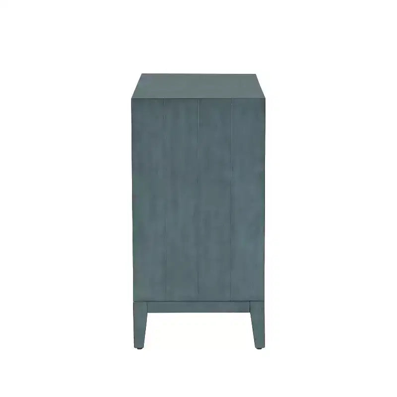 2 Doors Jaylan Diamond Cabinet Blue