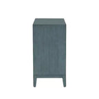 2 Doors Jaylan Diamond Cabinet Blue