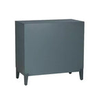 2 Doors Jaylan Diamond Cabinet Blue