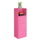 VersaStorage Tri-Door Cabinet with Cubby Storage and Shelf
