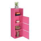 VersaStorage Tri-Door Cabinet with Cubby Storage and Shelf