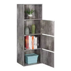 VersaStorage Tri-Door Cabinet with Cubby Storage and Shelf