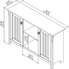 Salinas Accent Storage Cabinet with Doors