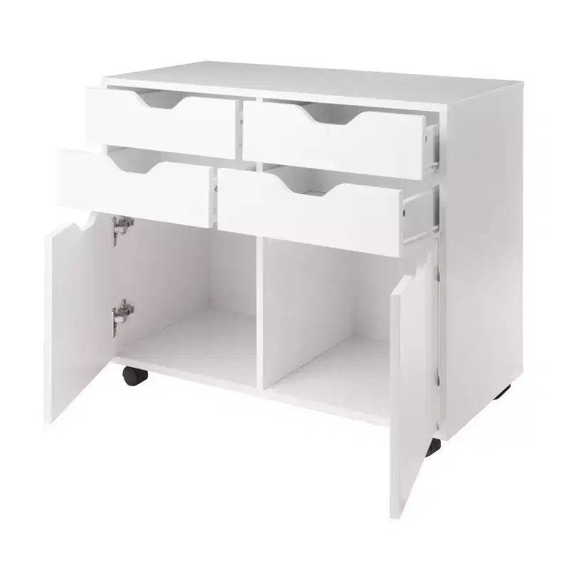 Halifax 2 Sections Mobile Storage Cabinet