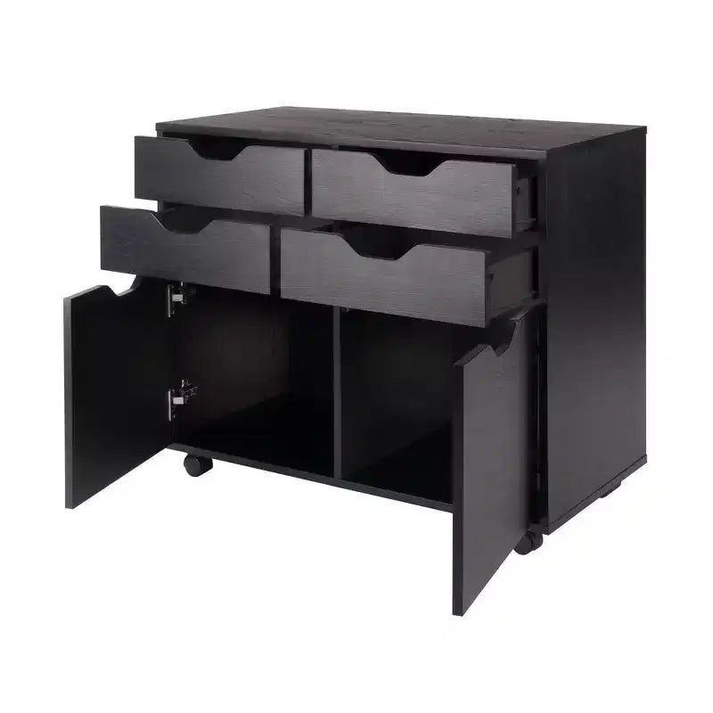 Halifax 2 Sections Mobile Storage Cabinet