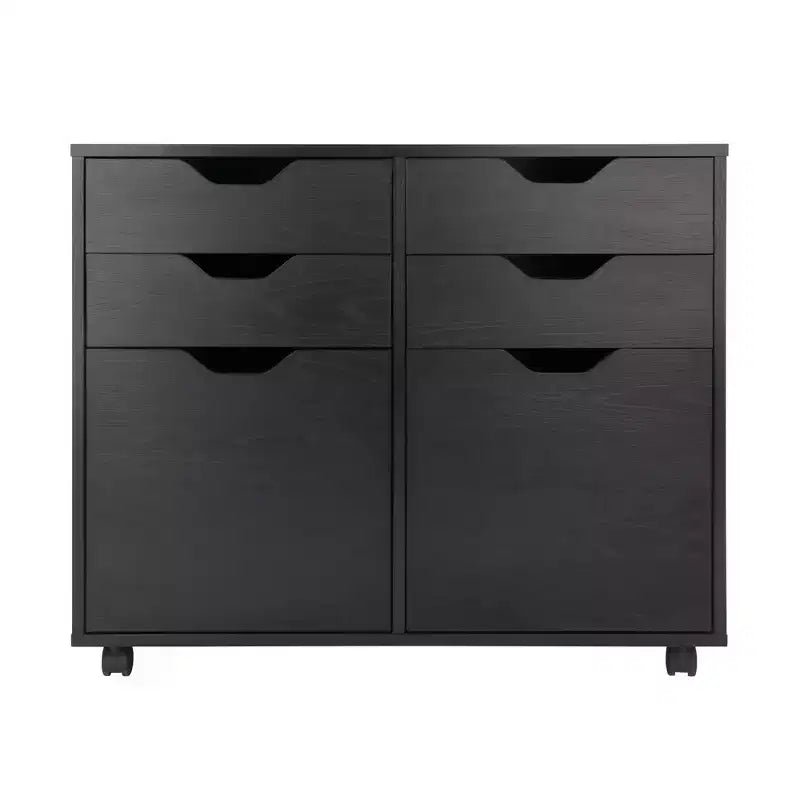 Halifax 2 Sections Mobile Storage Cabinet