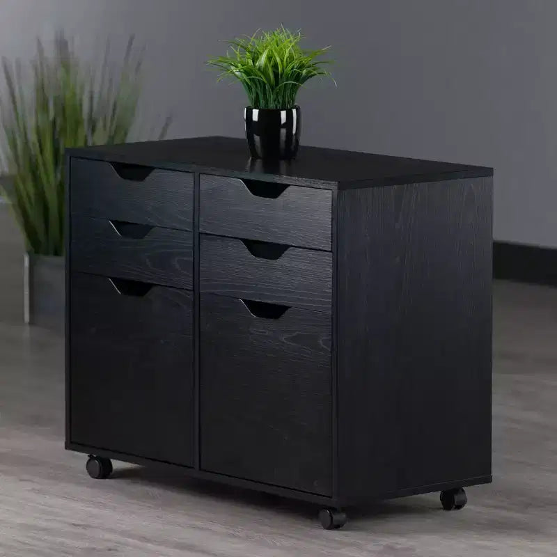 Halifax 2 Sections Mobile Storage Cabinet