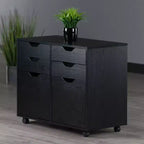 Halifax 2 Sections Mobile Storage Cabinet