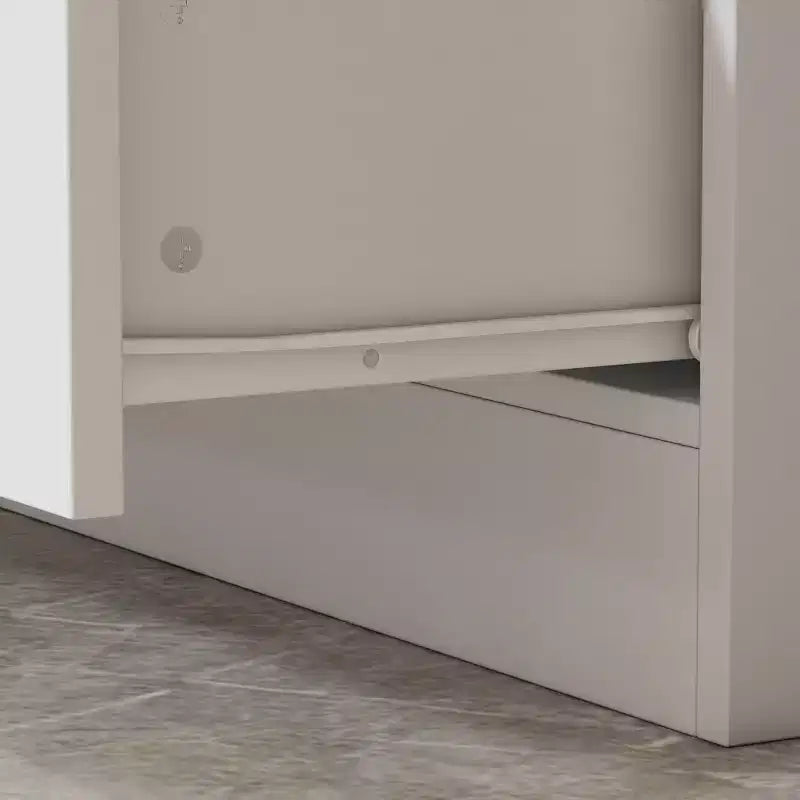 Combo Glass Doors Display Cabinet Bookshelf Organizer Pantry